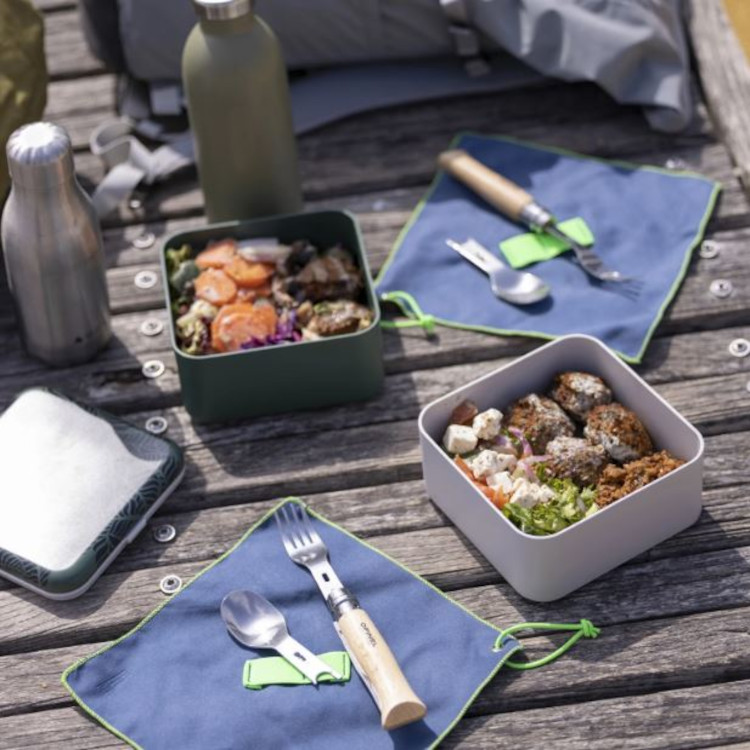 Opinel No 8 Beech Wood Picnic+ Kit - Image 2